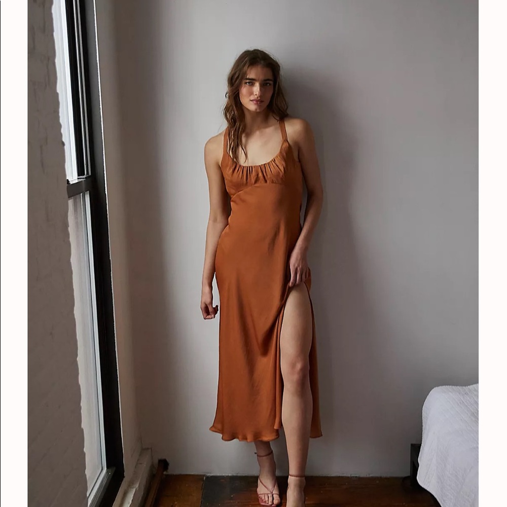 Free People Night Owl slip dress NWOT